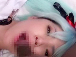 Hot Japanese Pornstar Nippon Fucks XXX Hatsune Miku Cosplay Gangbang Ends with Sweet Cream Pie